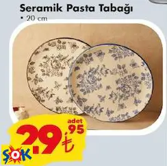 SERAMİK PASTA TABAĞI